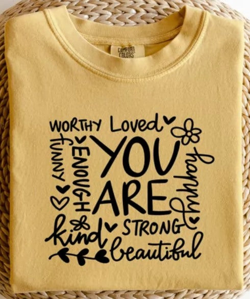 You are...