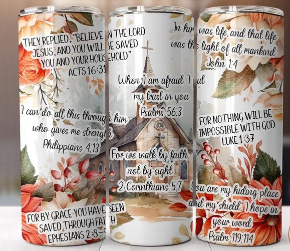 Old Time church Tumbler