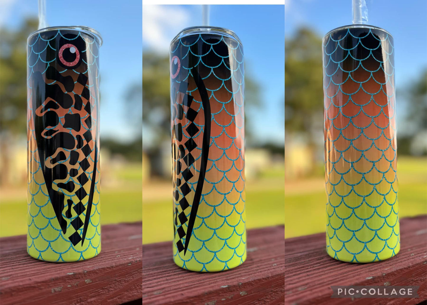 fishing lure 20oz tumbler