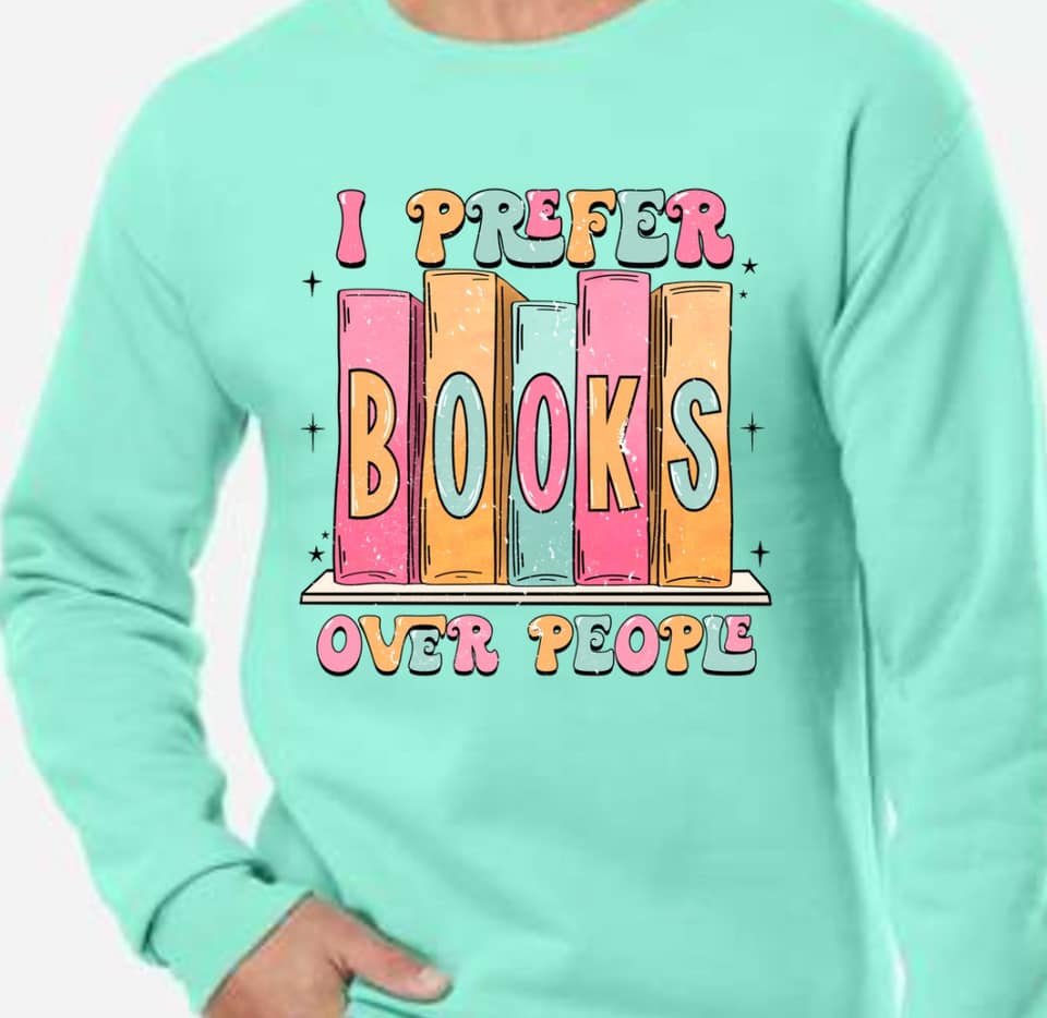 I prefer books over people