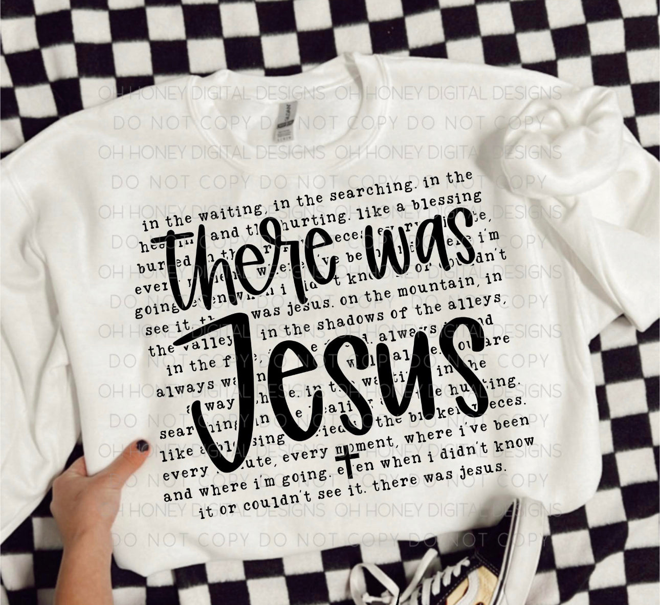 There was Jesus