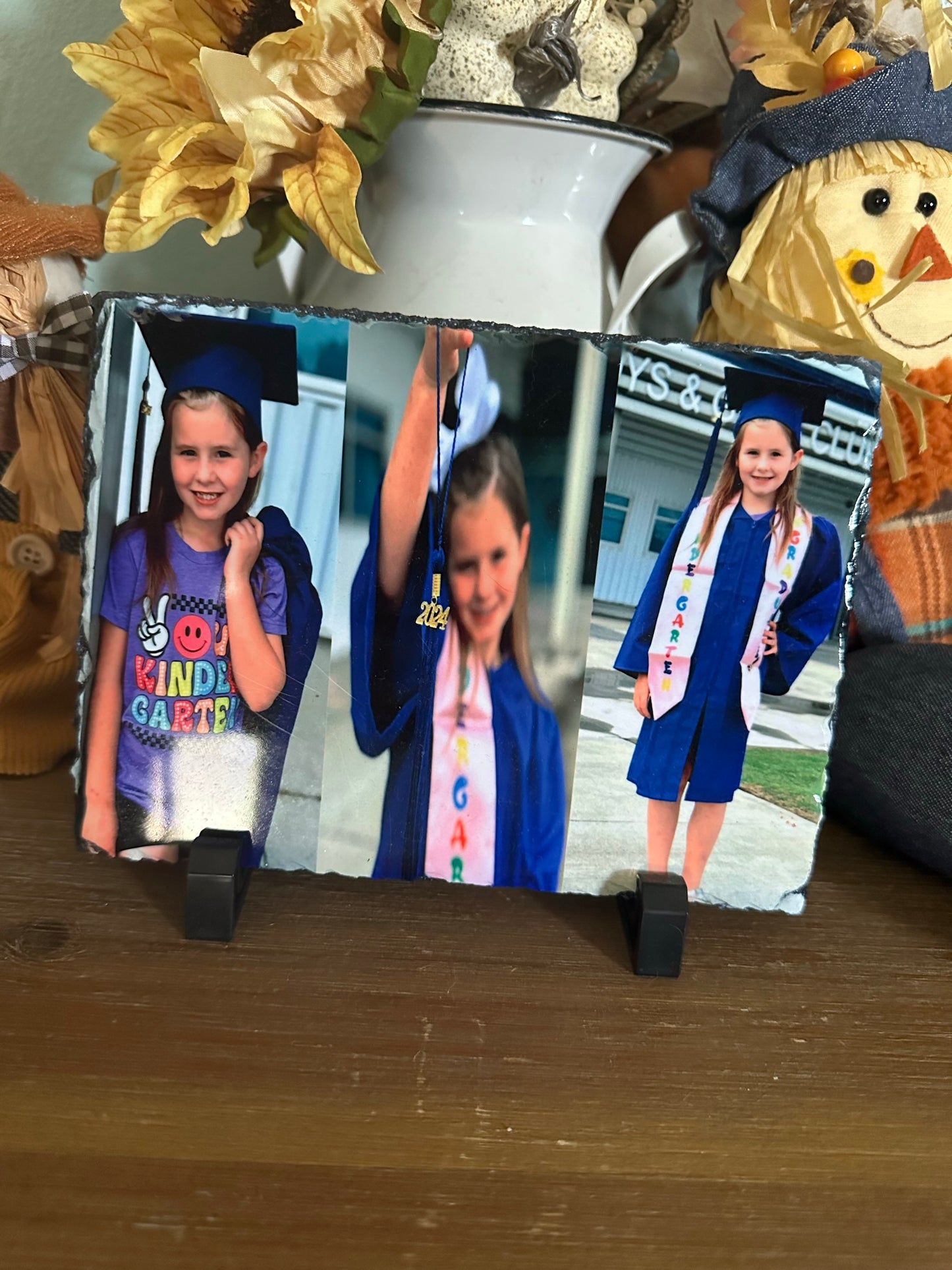 Personalized photo with stand