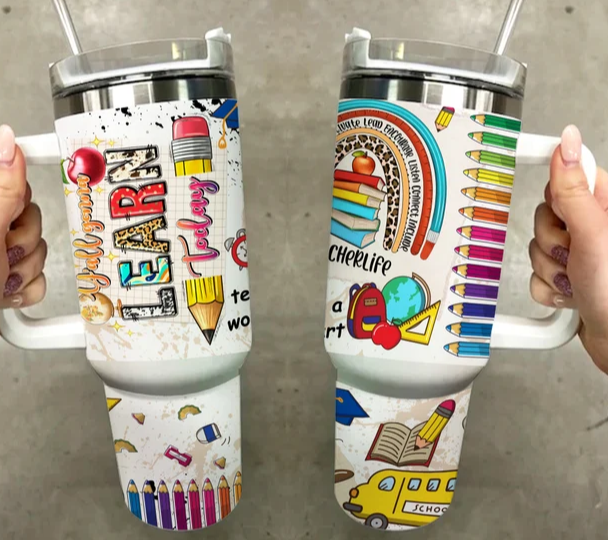 Teacher 40oz tumbler