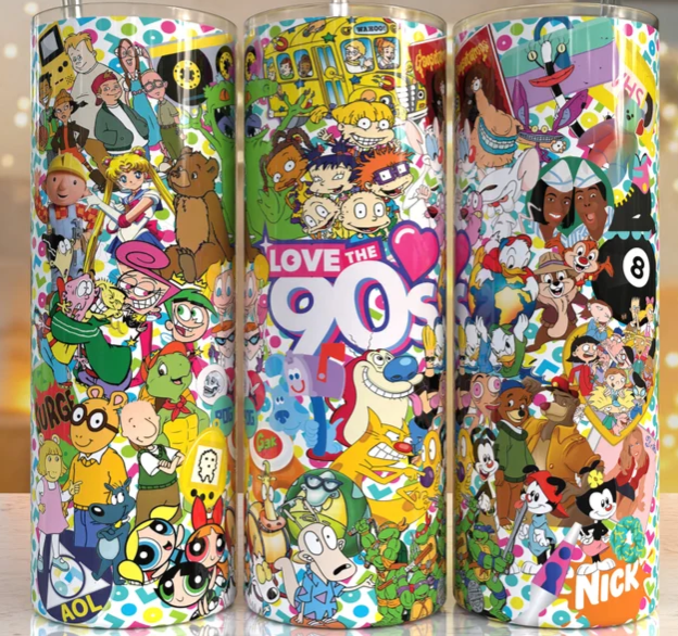 90's 20oz tumbler