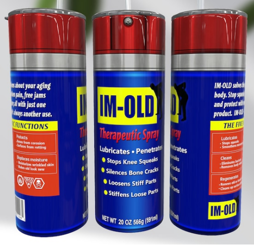 I'm old therapeutic spray