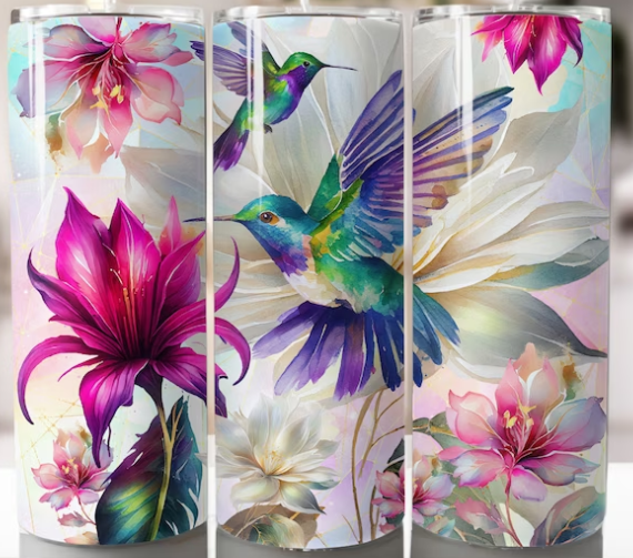 Hummingbird tumbler