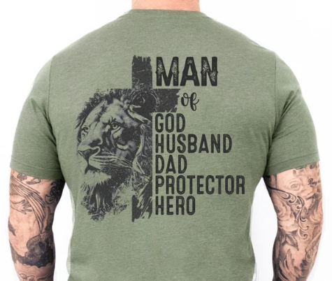 Man of God husband dad protector hero