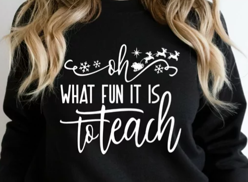 OH what fun it is to teach!!