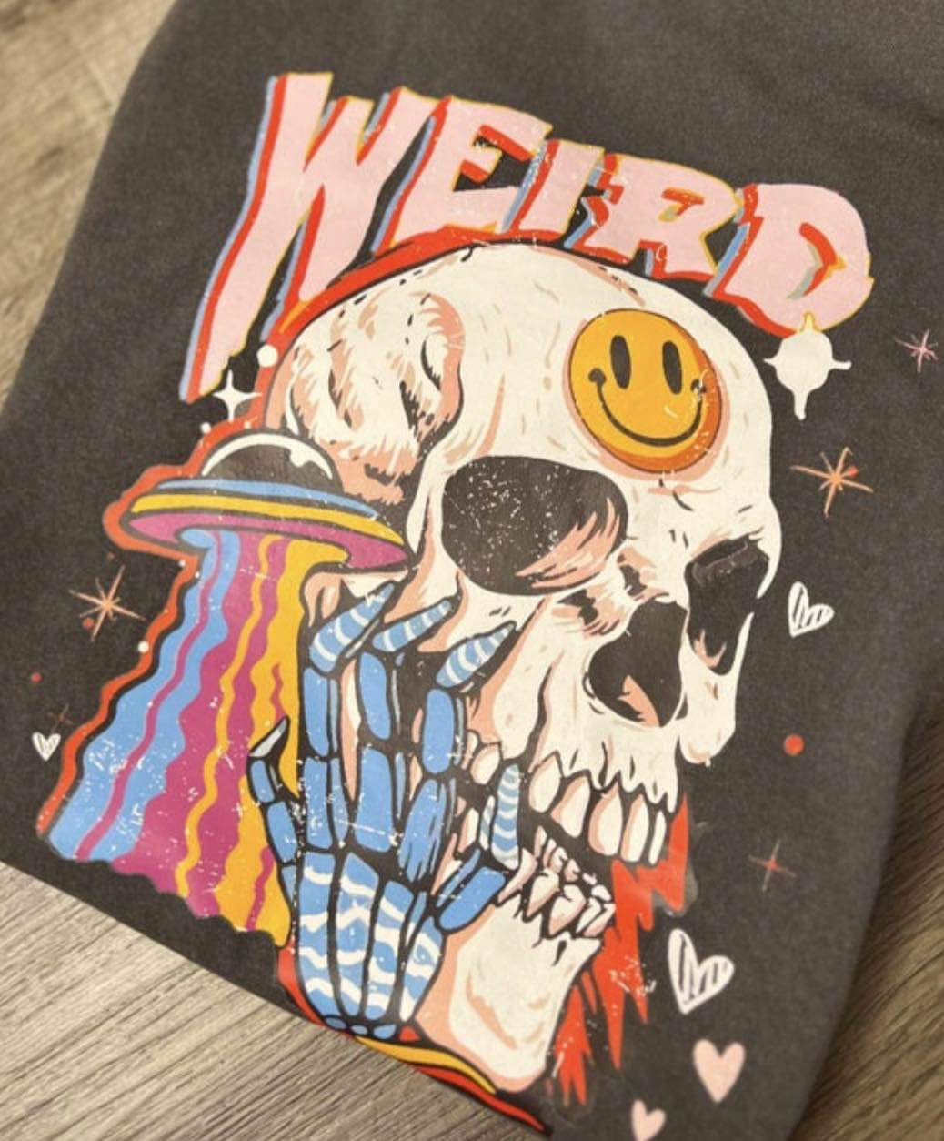 Weird and different