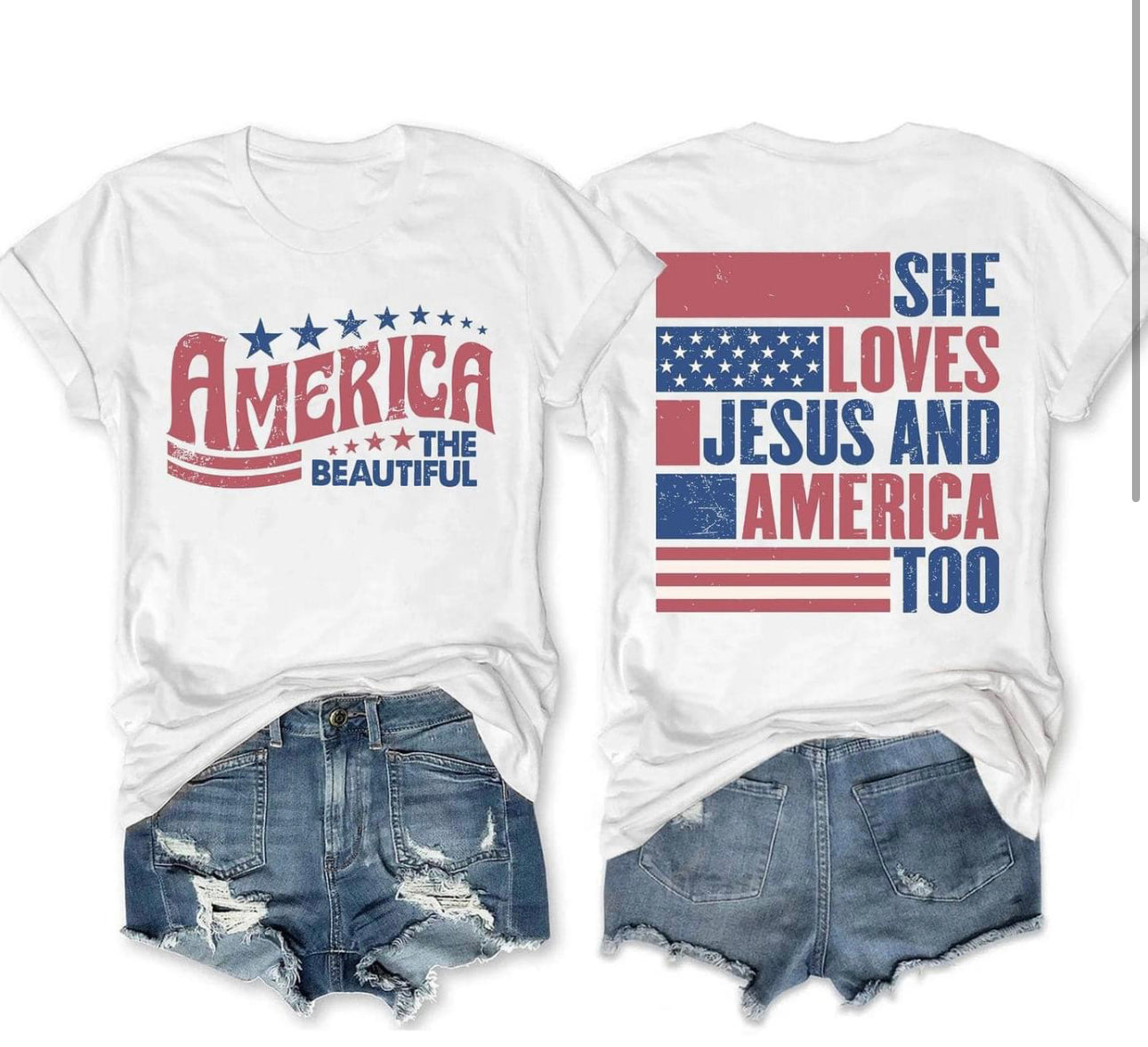 She loves Jesus and America too