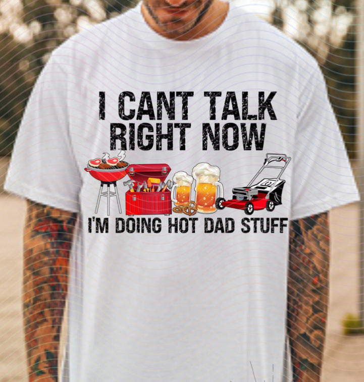 I can't talk right now
