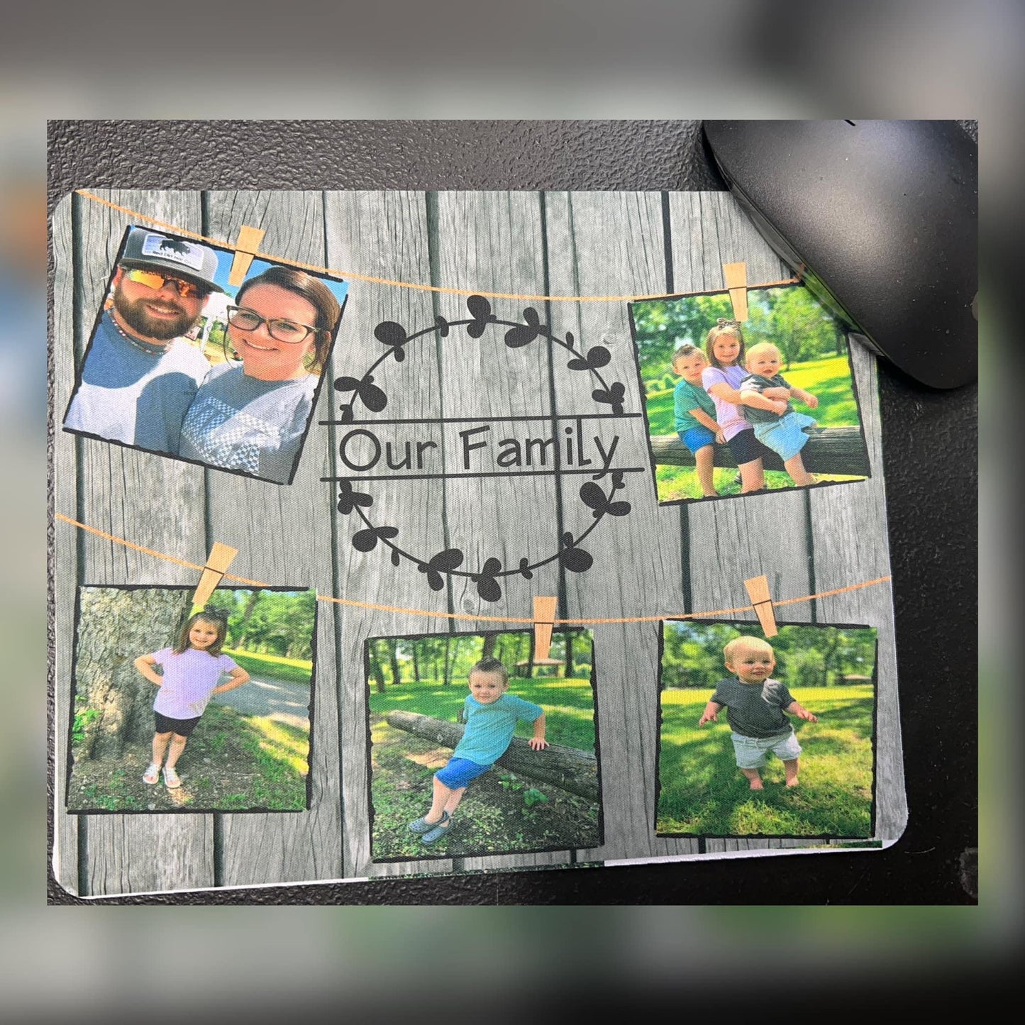 Personalized mouse pad