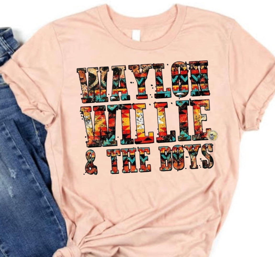 Waylon, willie and the boys