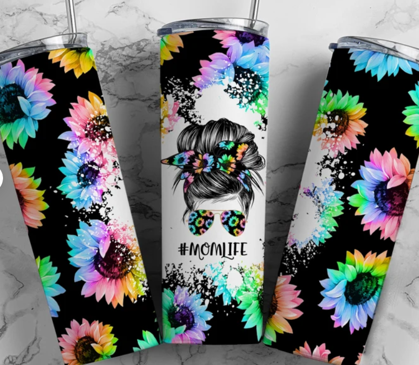 20 oz #MOMLIFE Tumbler