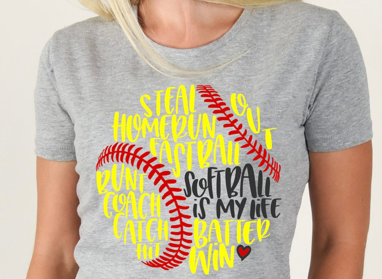 Softball is my life