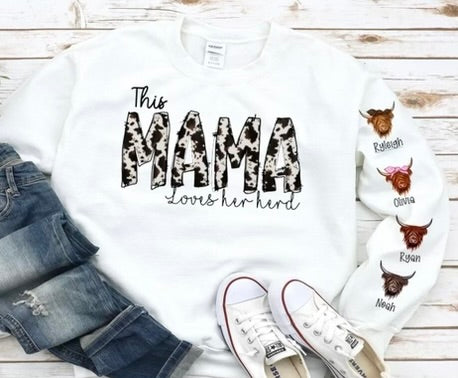 Mama loves her herd