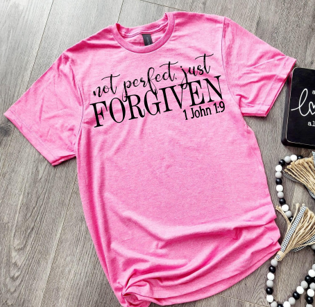 Not perfect just forgiven