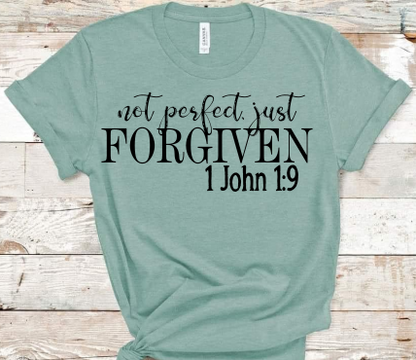 Not perfect just forgiven