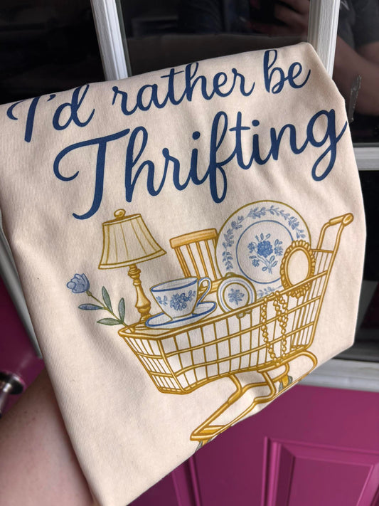 I'd rather be thrifting