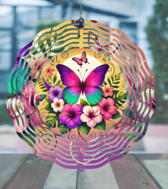 Butterfly Wind spinner
