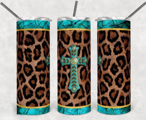 Leopard tumbler