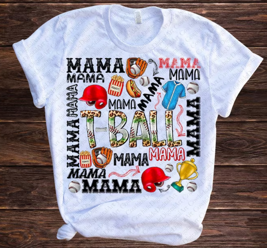 MAMA TBall shirt