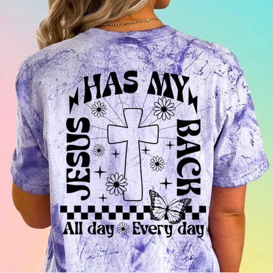 Jesus has my back