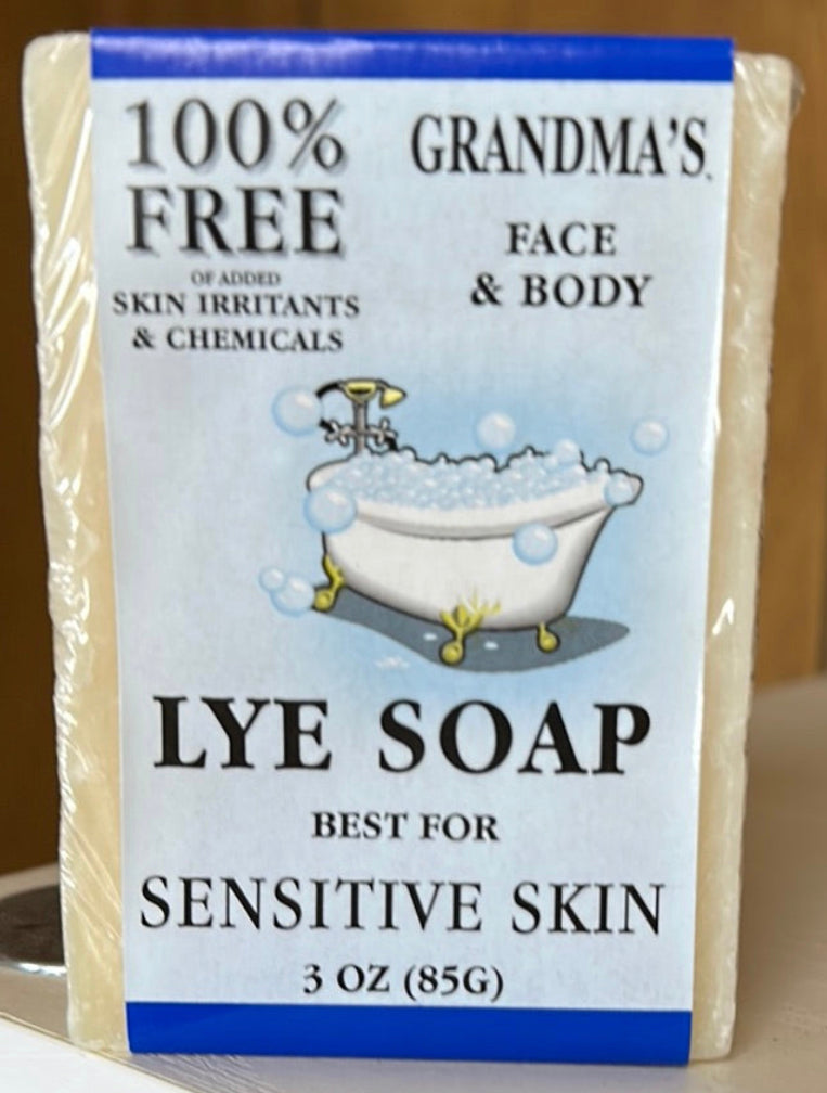 Lye soap