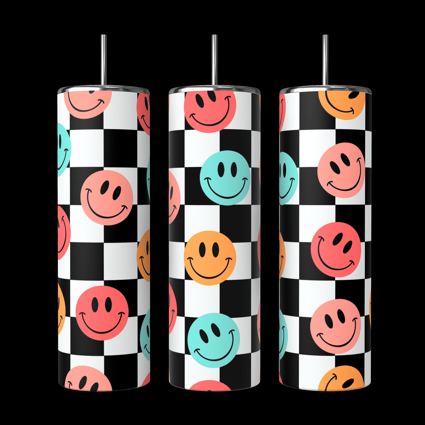 Checkered tumbler