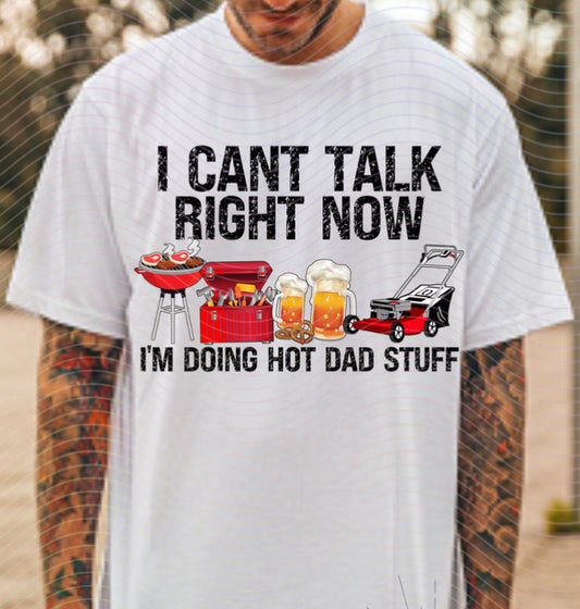 I can't talk right now