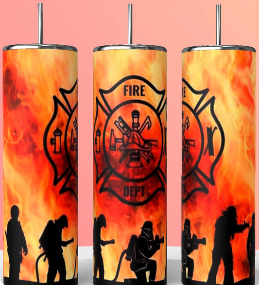 Firefighter tumbler