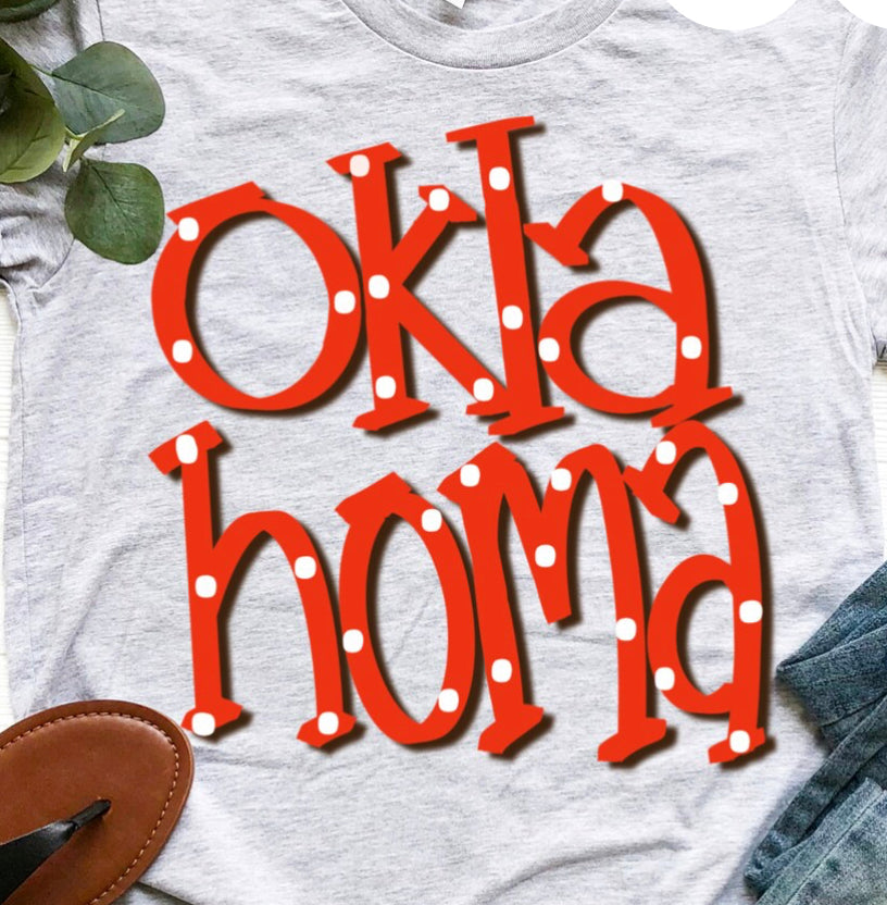 Oklahoma t shirt Ash