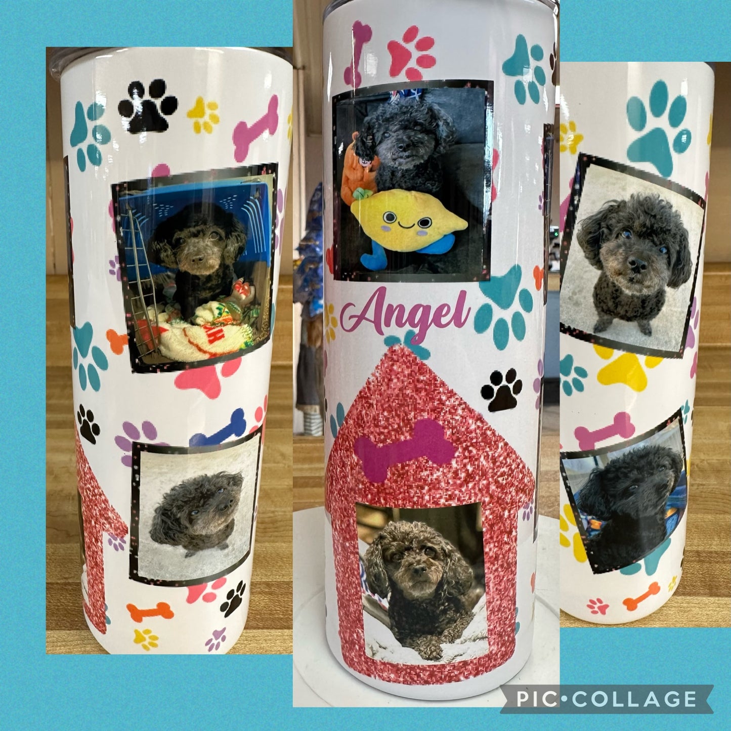 Customized pet tumbler