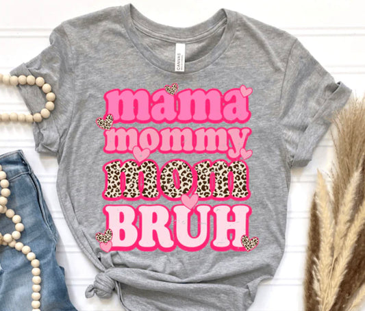 Leopard mama mommy