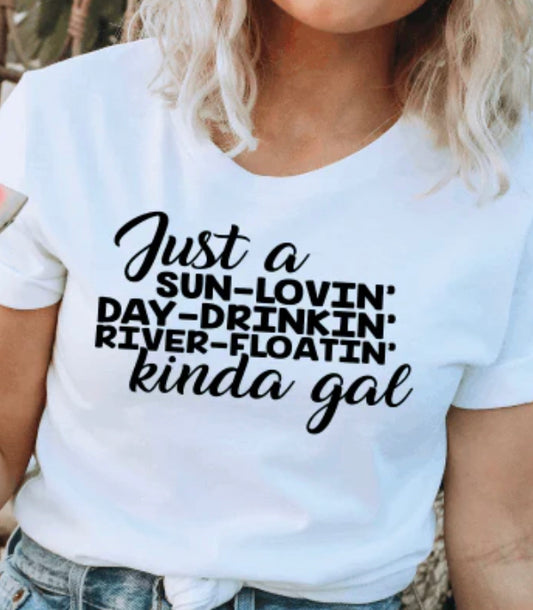 Just a sun lovin kinda gal